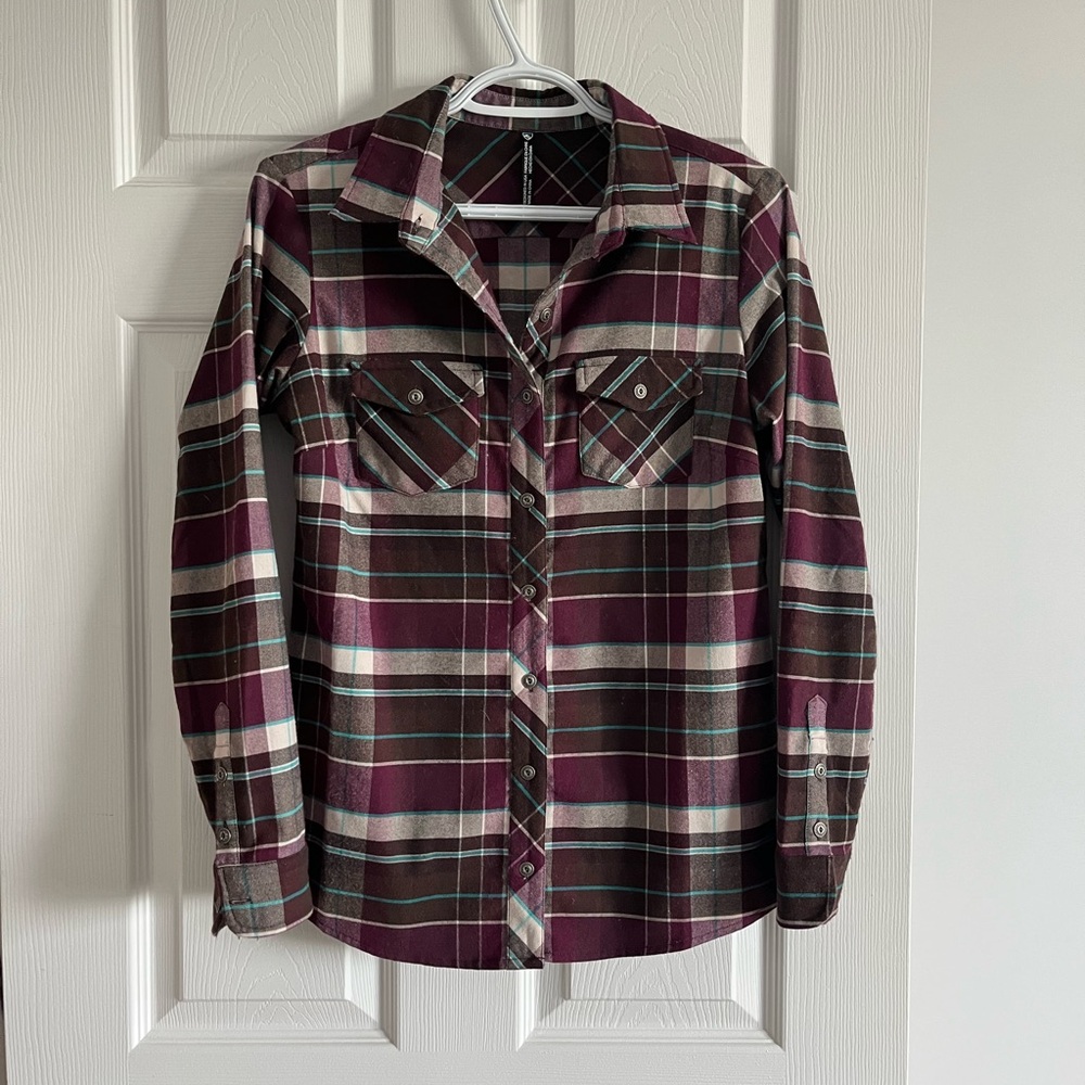 Kuhl Plaid Button-Up Shirt
